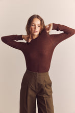 Load image into Gallery viewer, Wool blend lightweight knit top
