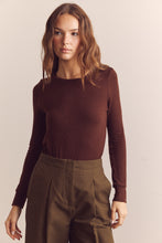 Load image into Gallery viewer, Wool blend lightweight knit top
