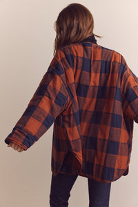 Reversible patched quilt Jacket