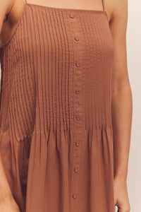 Pintuck top cami dress