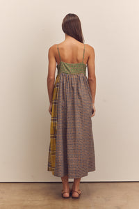 Contrast cami dress