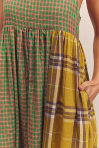 Contrast cami dress