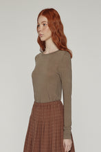 Load image into Gallery viewer, Wool blend lightweight knit top
