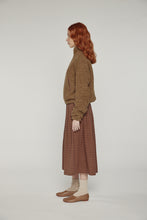 Load image into Gallery viewer, Wool high-neck bomber jacket
