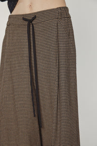 Wide leg straight pants