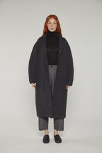 Load image into Gallery viewer, Cocoon sleeve maxi coat
