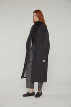 Load image into Gallery viewer, Cocoon sleeve maxi coat
