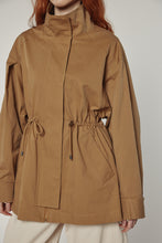 Load image into Gallery viewer, Tie waist utility jacket

