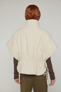 Reversible high-neck vest