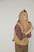 Load image into Gallery viewer, Wool-blended scarf vest
