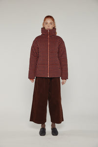 Puff gingham jacket – amente