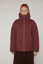 Load image into Gallery viewer, Puff gingham jacket
