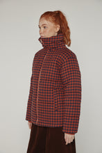 Load image into Gallery viewer, Puff gingham jacket
