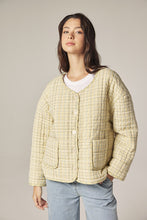 Load image into Gallery viewer, Eyelet reversible quilted Jacket
