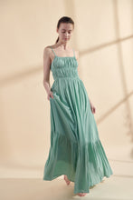 Load image into Gallery viewer, Flounce cami maxi dress
