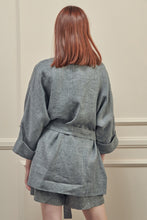 Load image into Gallery viewer, Linen robe jacket
