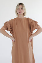 Load image into Gallery viewer, Garment dye cotton-terry sweatshirt dress
