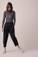 Load image into Gallery viewer, Wool blend loose fit pants
