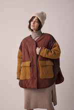 Load image into Gallery viewer, Cotton patch quilted jacket

