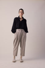 Load image into Gallery viewer, Taped ankle wool pants
