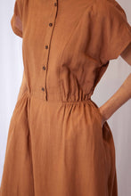 Load image into Gallery viewer, Button front midi dress
