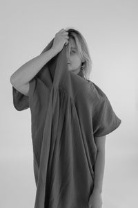 Loose fit midi dress