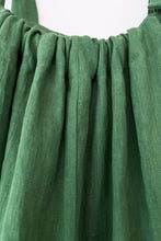 Load image into Gallery viewer, Shoulder tie linen dress
