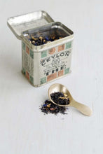 Load image into Gallery viewer, Brass tea caddy
